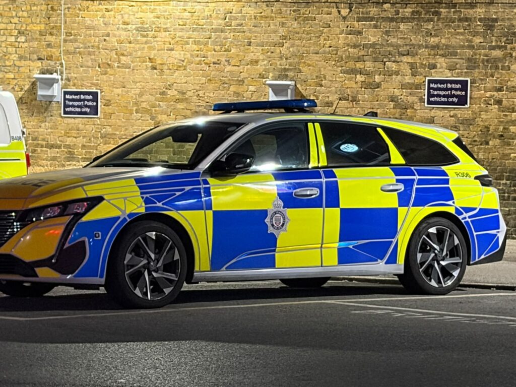 A police patrol car -- Operation Snap turns every dashcam into an informant